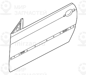 Дверь П Пд
 BMW 41517038092
