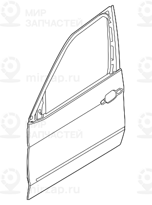 Дверь П Пд
 BMW 41517198160