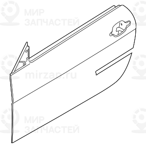 Дверь П
 BMW 41517202076