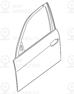 Дверь Л Пд
 BMW 41518215309