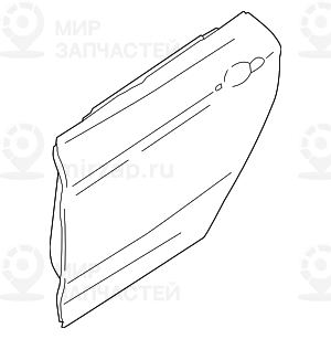 Tor Hinten Rechts
 BMW 41525A43C86
