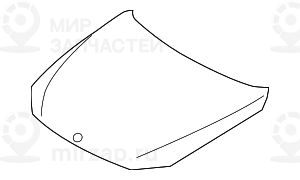 Капот алюминий
 BMW 41617204514