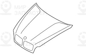 Запчасть BMW 41617275285