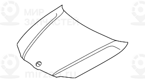 капот
 BMW 41618056142