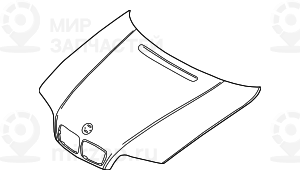 капот
 BMW 41618238461