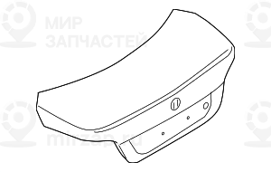 багажная дверь
 BMW 41627122441