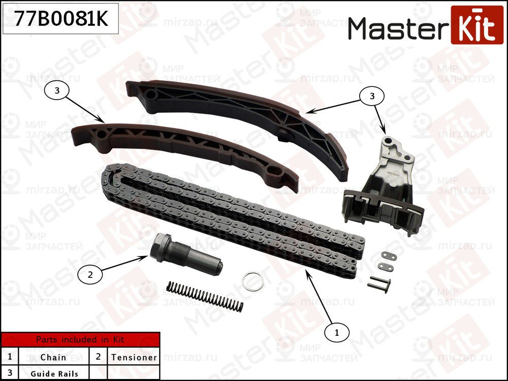 Запчасть MASTERKIT 77B0081K
