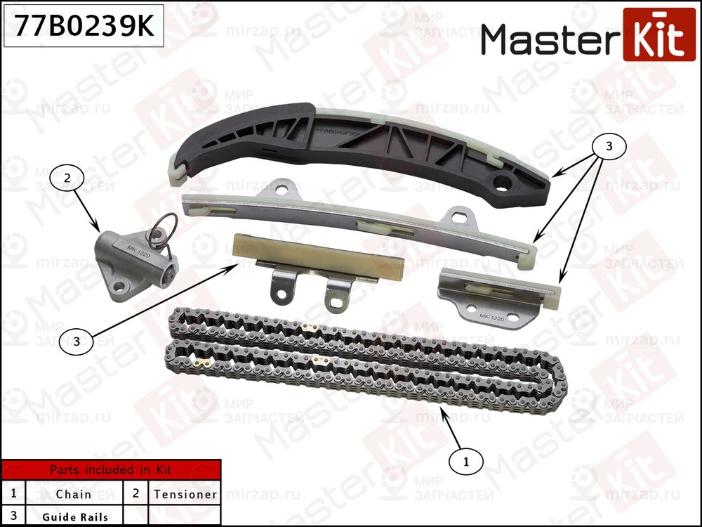 Запчасть MASTERKIT 77B0239K
