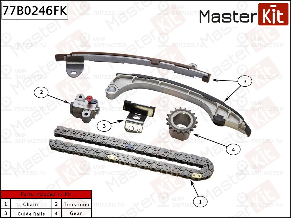 Запчасть MASTERKIT 77B0246FK