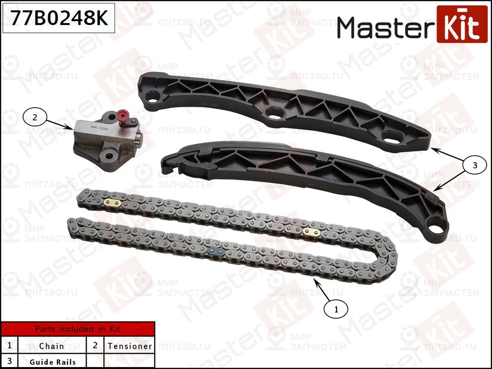 Запчасть MASTERKIT 77B0248K