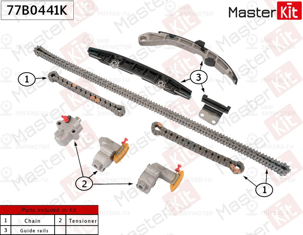 Запчасть MASTERKIT 77B0441K