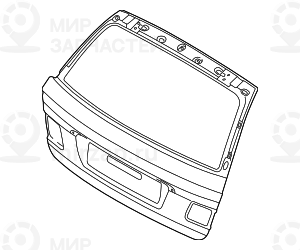 багажная дверь
 BMW 41628158552