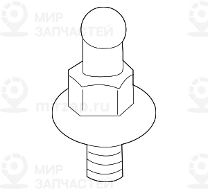 Запчасть BMW 41637184053