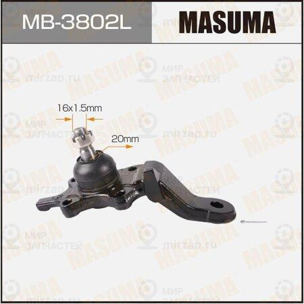 Запчасть MASUMA MB3802L