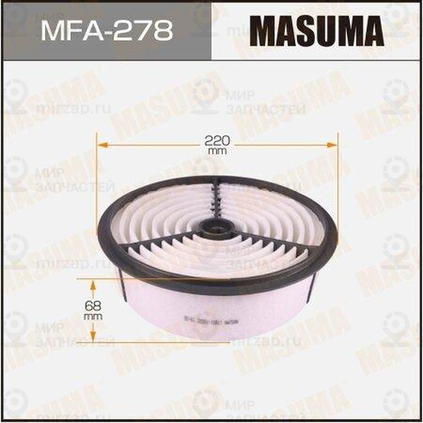 Запчасть MASUMA MFA278