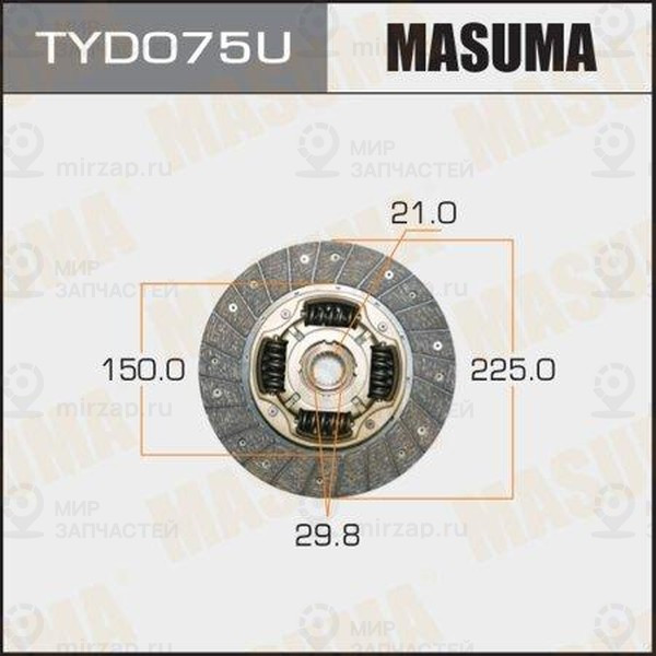 Запчасть MASUMA TYD075U