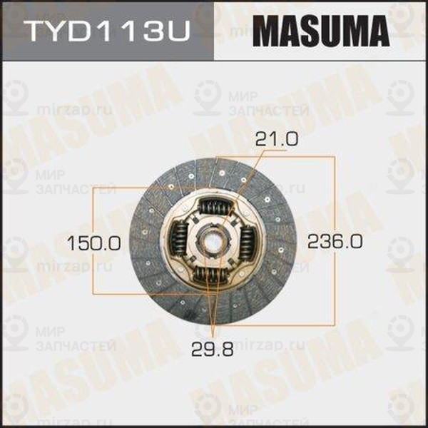 Запчасть MASUMA TYD113U