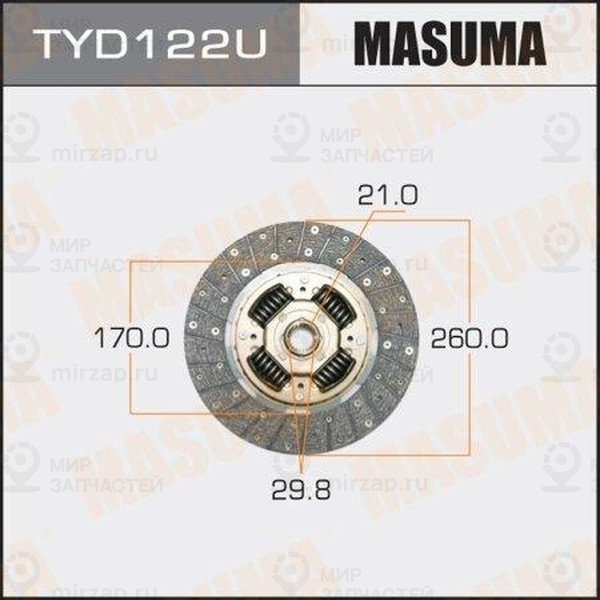Запчасть MASUMA TYD122U