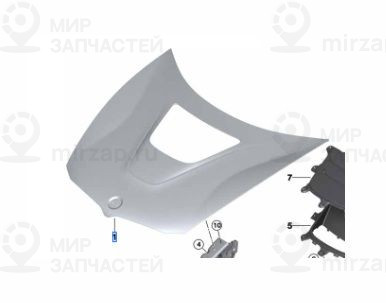 Капот
 BMW 51007376298