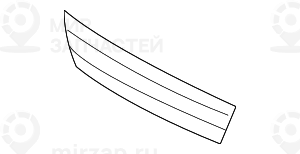 Решетка бампера Ср Пд
 BMW 51110432376