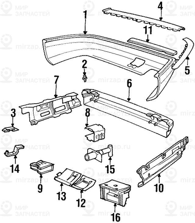 Кронштейн
 BMW 51111908064