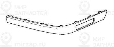 Защитная планка Л
 BMW 51111934335