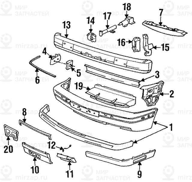 Обшивка M TECHNIC
 BMW 51112232452