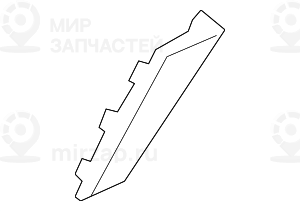 Накладка П Бок
 BMW 51113401930