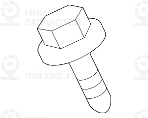 Самонарезающий винт 5,0X20
 BMW 51113419031