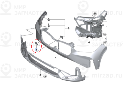 
 BMW 51115A09BB1
