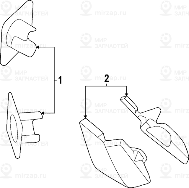 Halter Pdc Innen Link
 BMW 51115A3ADF7