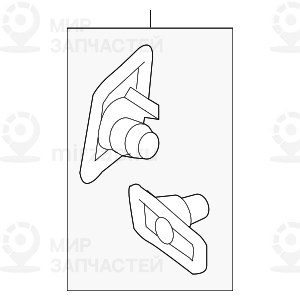 К-Т Креплений Pdc / Pma. Пер.датчик
 BMW 51115A45E23
