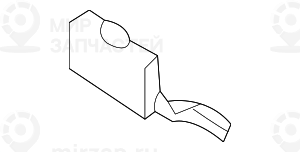 Крышка буксирной проушины загрунтов.
 BMW 51117044125