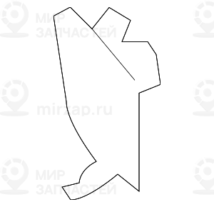 Крышка Буксирной Проушины Загрунтов.
 BMW 51117115705