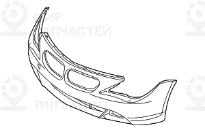 Аэрод.пакет performance пд грунт.
 BMW 51117115710