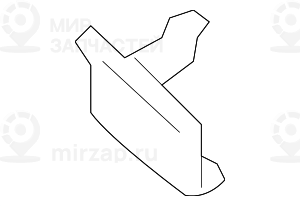 Крышка буксирной проушины загрунтов.
 BMW 51117135569