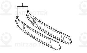 Крышка закрытая PDC
 BMW 51117171345