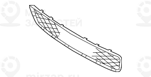 Решетка Ср Нж SCHWARZ
 BMW 51117176282
