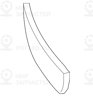 Решетка закрытая Л
 BMW 51117210469