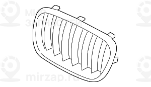 Запчасть BMW 51117237421
