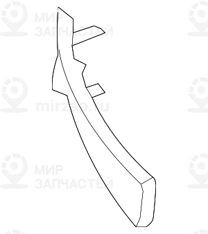 Решетка закрытая П PDC
 BMW 51117249596