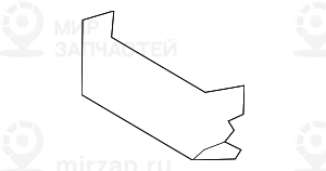 Кожух воздухозаборника Ср ACC
 BMW 51117279704