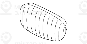 Декоративная решетка п пд
 BMW 51117295298
