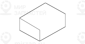 Рем.к-т кронштейна переднего бампера
 BMW 51117324343