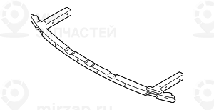 Trдger Stossfдnger Vorn Unten
 BMW 51117385290