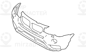 Аэрод.пакет performance пд грунт.
 BMW 51117389897