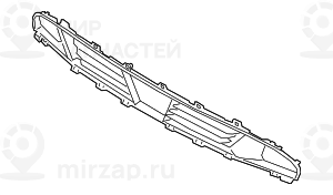 Gitter Lufteinlass Mitte
 BMW 51117464260