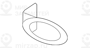 Накладка противотуманной фары П M-PAKET
 BMW 51117893068