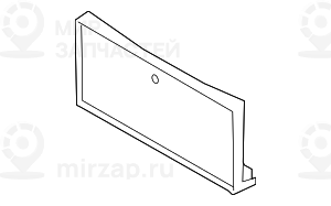 Кронштейн для номерного знака M-PAKET/US/JAP
 BMW 51118048167