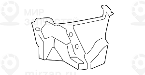 Крепление противотуманной фары л
 BMW 51118054511